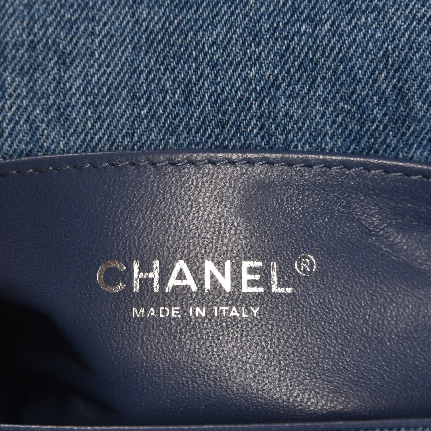 Chanel Denim Quilted Small Boy Flap Blue 6 of 7