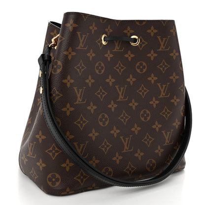 Louis Vuitton Monogram Neonoe MM Black 3 of 10