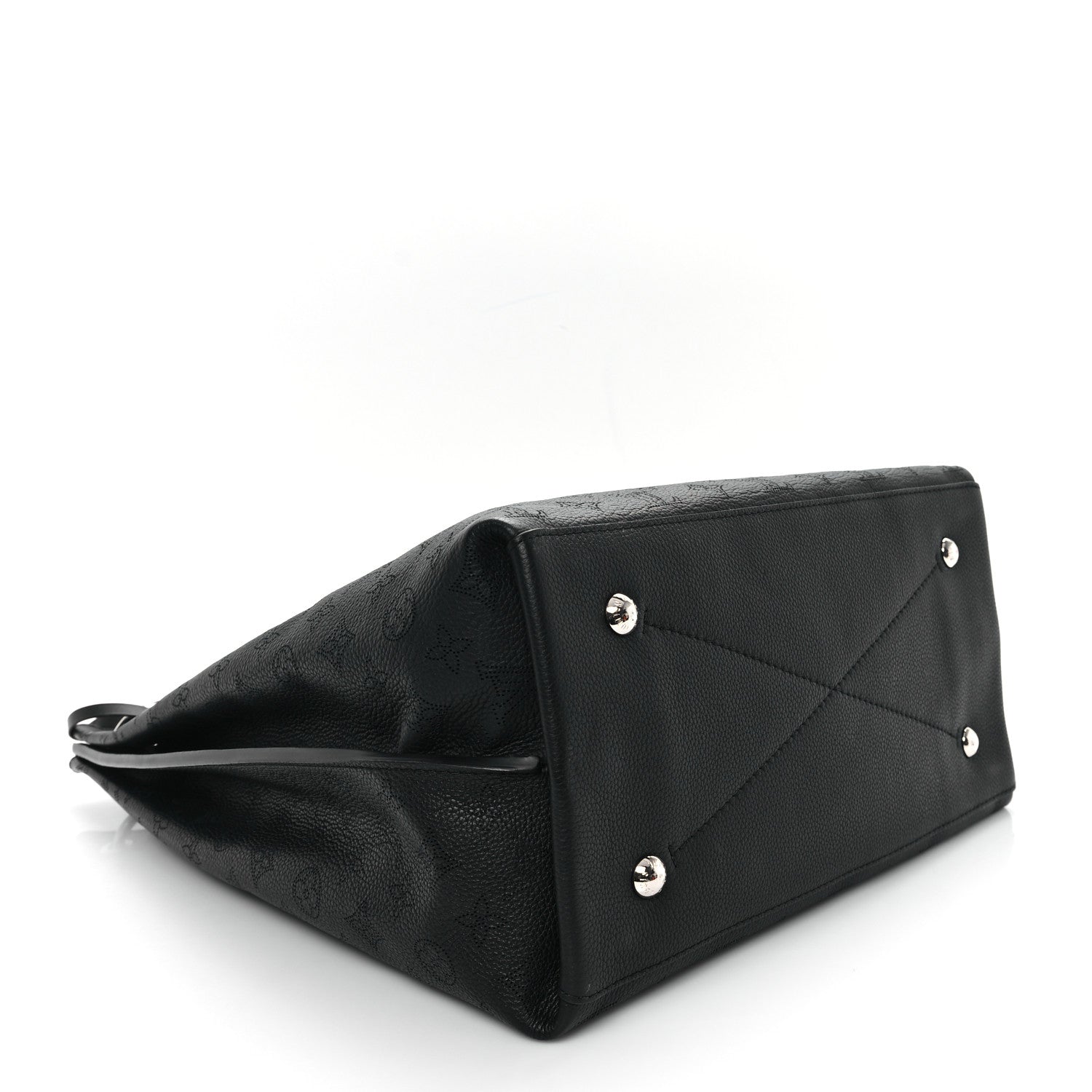 Louis Vuitton Mahina Carmel Hobo Black 4 of 11