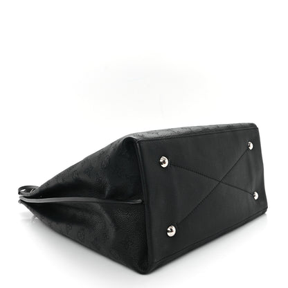 Louis Vuitton Mahina Carmel Hobo Black 4 of 11