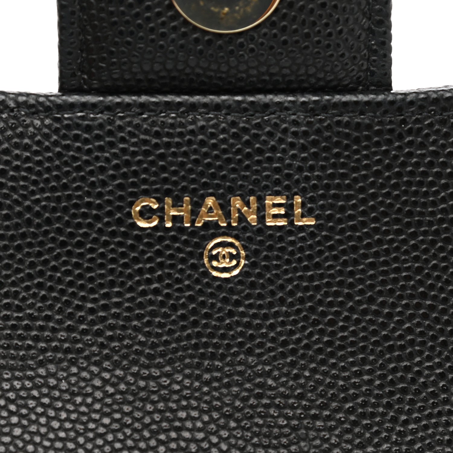 Chanel Caviar Quilted Glasses Case With Chain Black 6 of 10