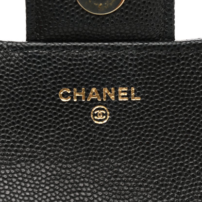 Chanel Caviar Quilted Glasses Case With Chain Black 6 of 10
