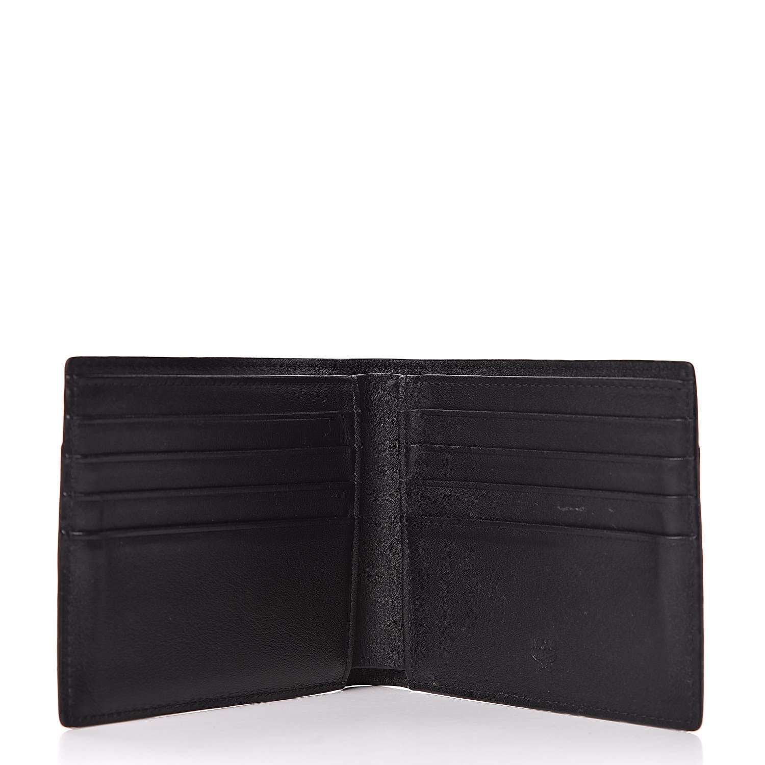 MCM Visetos Colorblock Bifold Wallet Black 5 of 7