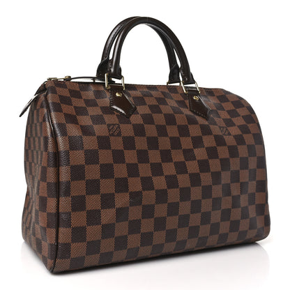 Louis Vuitton Damier Ebene Speedy 30 3 of 8
