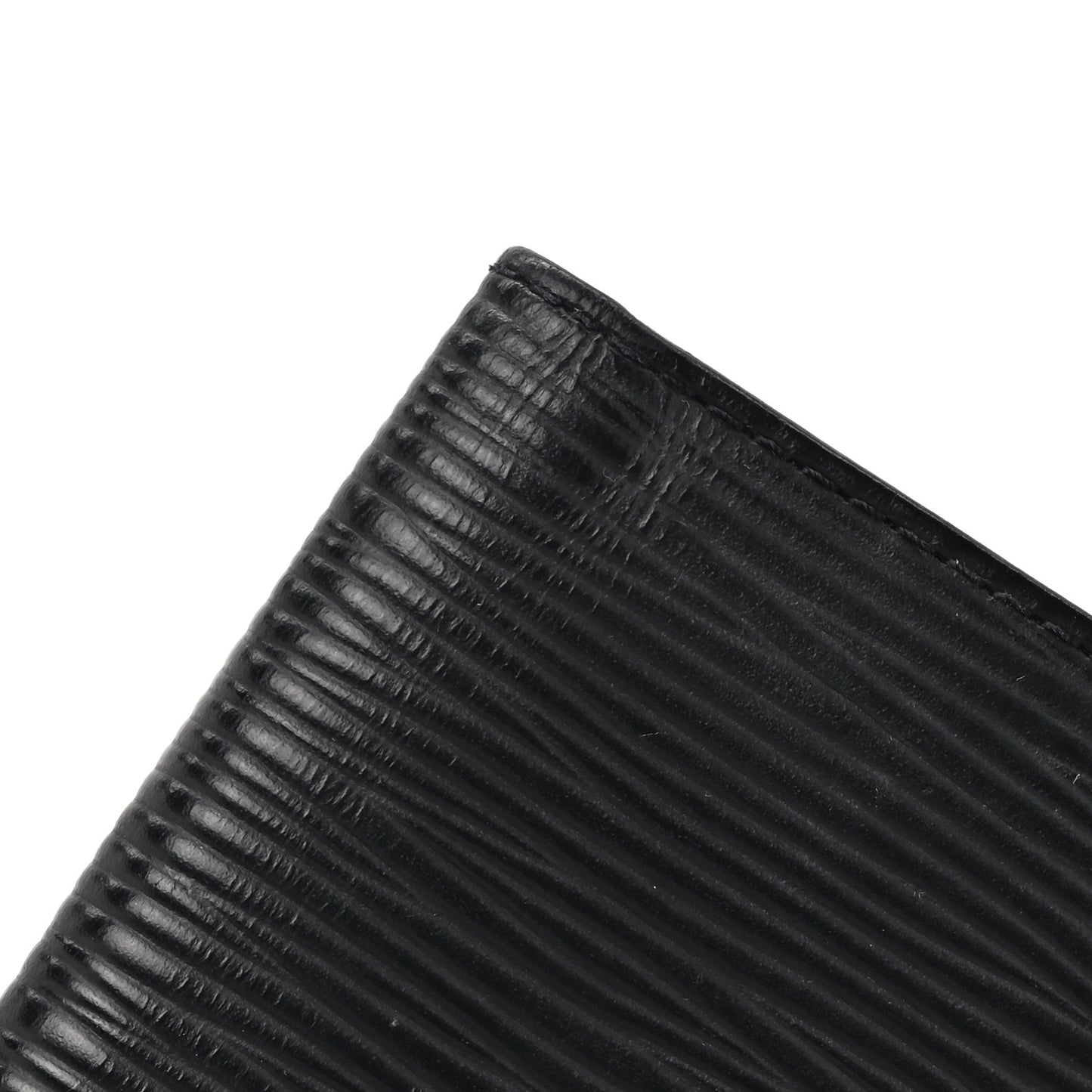 Epi Checkbook Organizer Wallet Black