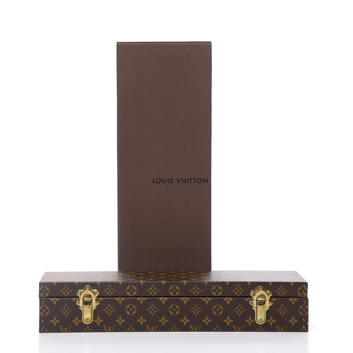 Louis Vuitton Monogram Bracelet Watch Jewelry Holder Coffret 7 of 13
