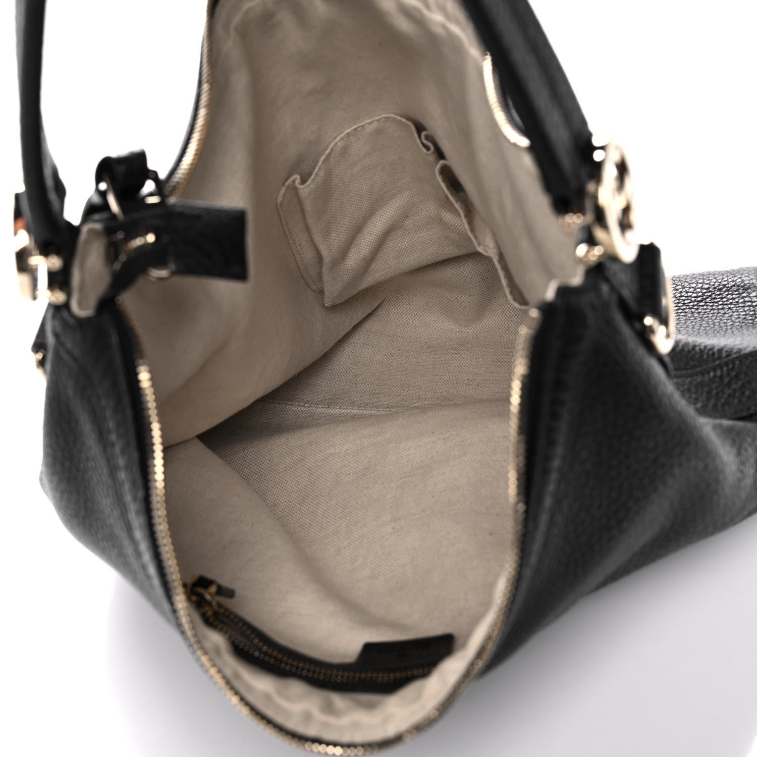 Gucci Pebbled Calfskin Small Miss GG Hobo Black 5 of 9