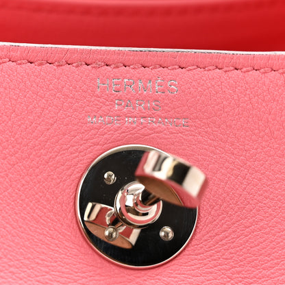 Hermes Swift Mini Lindy 20 Rose Ete 6 of 11