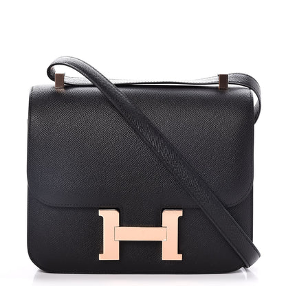 Hermes Epsom Constance 24 Black 1 of 21