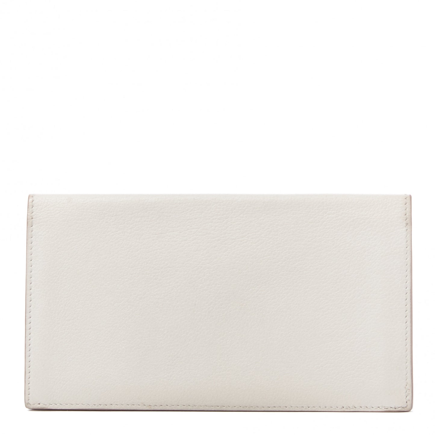 Evercolor MC2 Fleming Checkbook Holder Wallet Gris Perle