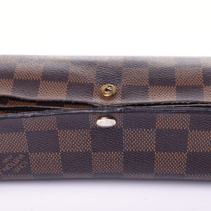 Louis Vuitton Damier Ebene Sarah Wallet 10 of 11