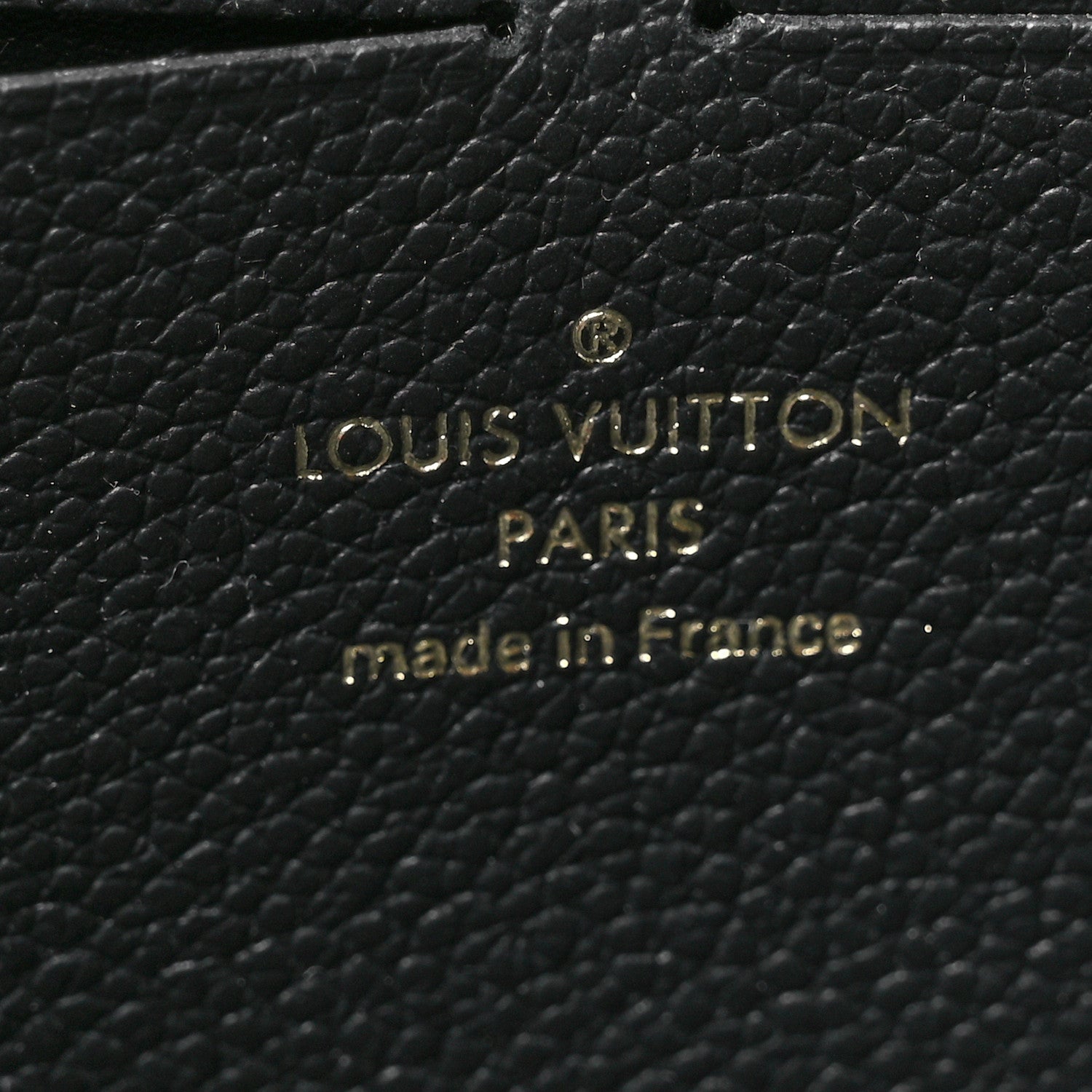 Louis Vuitton Empreinte Monogram Giant Clemence Wallet Black Beige 5 of 7