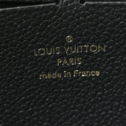 Louis Vuitton Empreinte Monogram Giant Clemence Wallet Black Beige 5 of 7