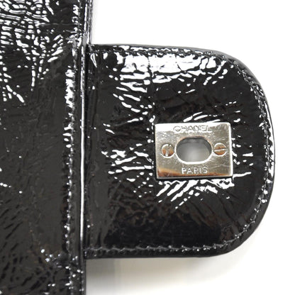 Chanel Patent Quilted Ritz Flap Bag Black 13 of 13