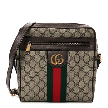 Gucci GG Supreme Monogram Web Small Ophidia Messenger Bag Brown 2 of 21