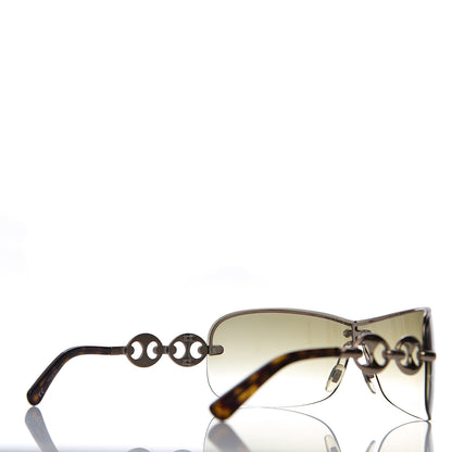 Gucci Semi Rimless Gradient Marina Chain Sunglasses GG2772S 4 of 8