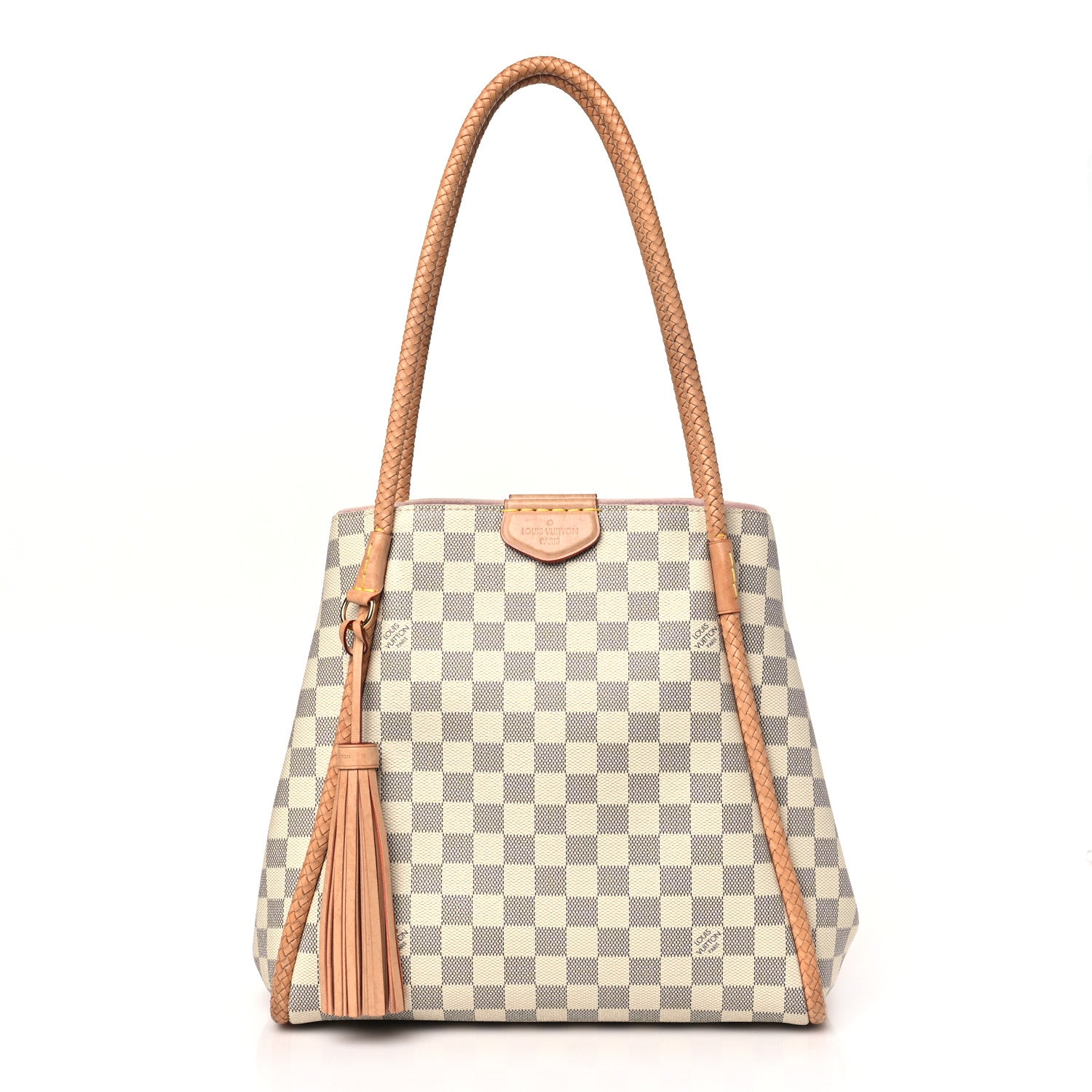 Louis Vuitton LOUIS VUITTON Damier Azur Propriano Rose Ballerine 1 of 9