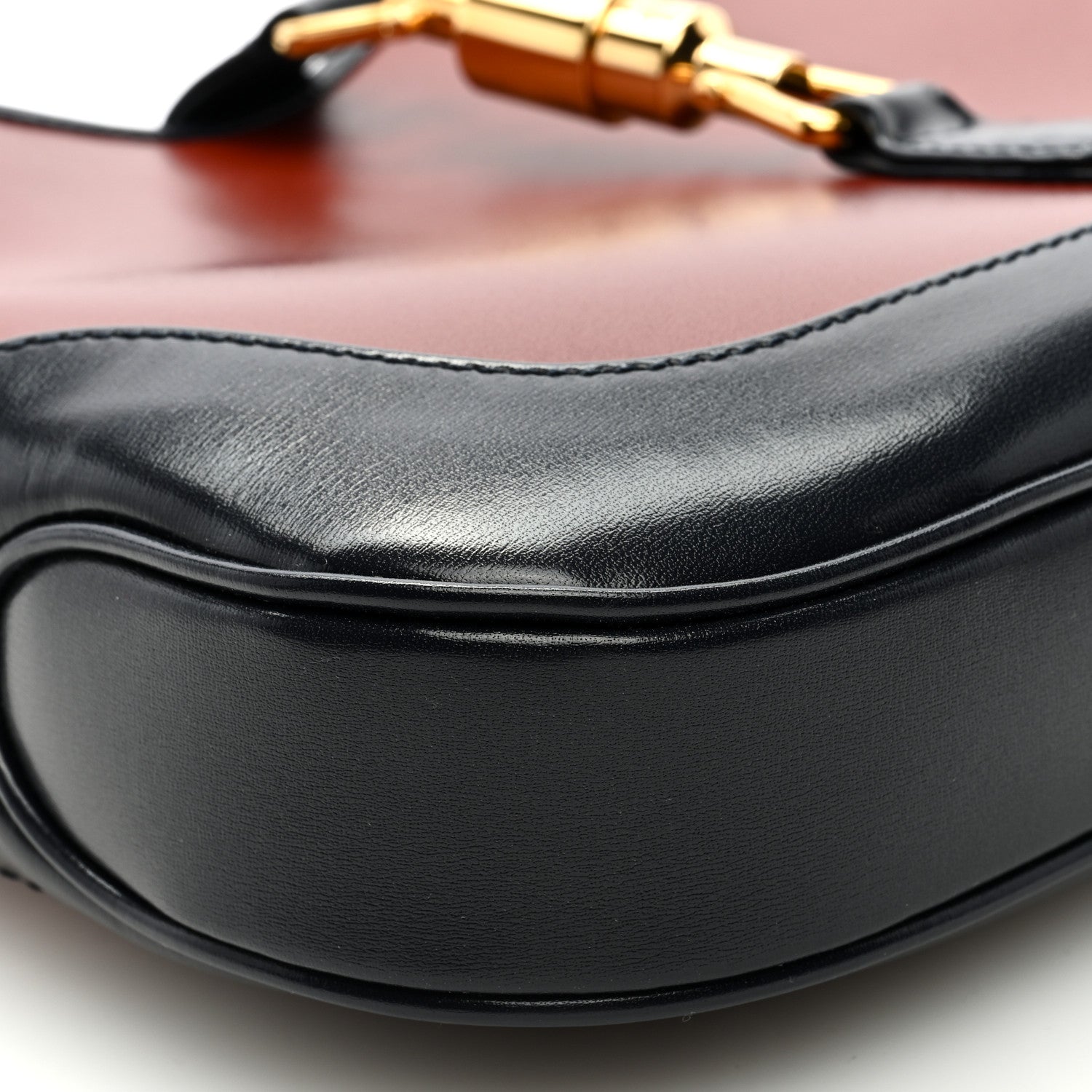 Gucci Boarded Dyana Lux Calfskin Bi-Color Small Jackie 1961 Hobo Mineral Red Blue 7 of 8