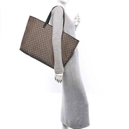 Gucci Metallic Monogram XL Shopper Tote Brown 2 of 11