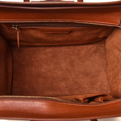 Celine Baby Calfskin Mini Luggage Caramel 7 of 10