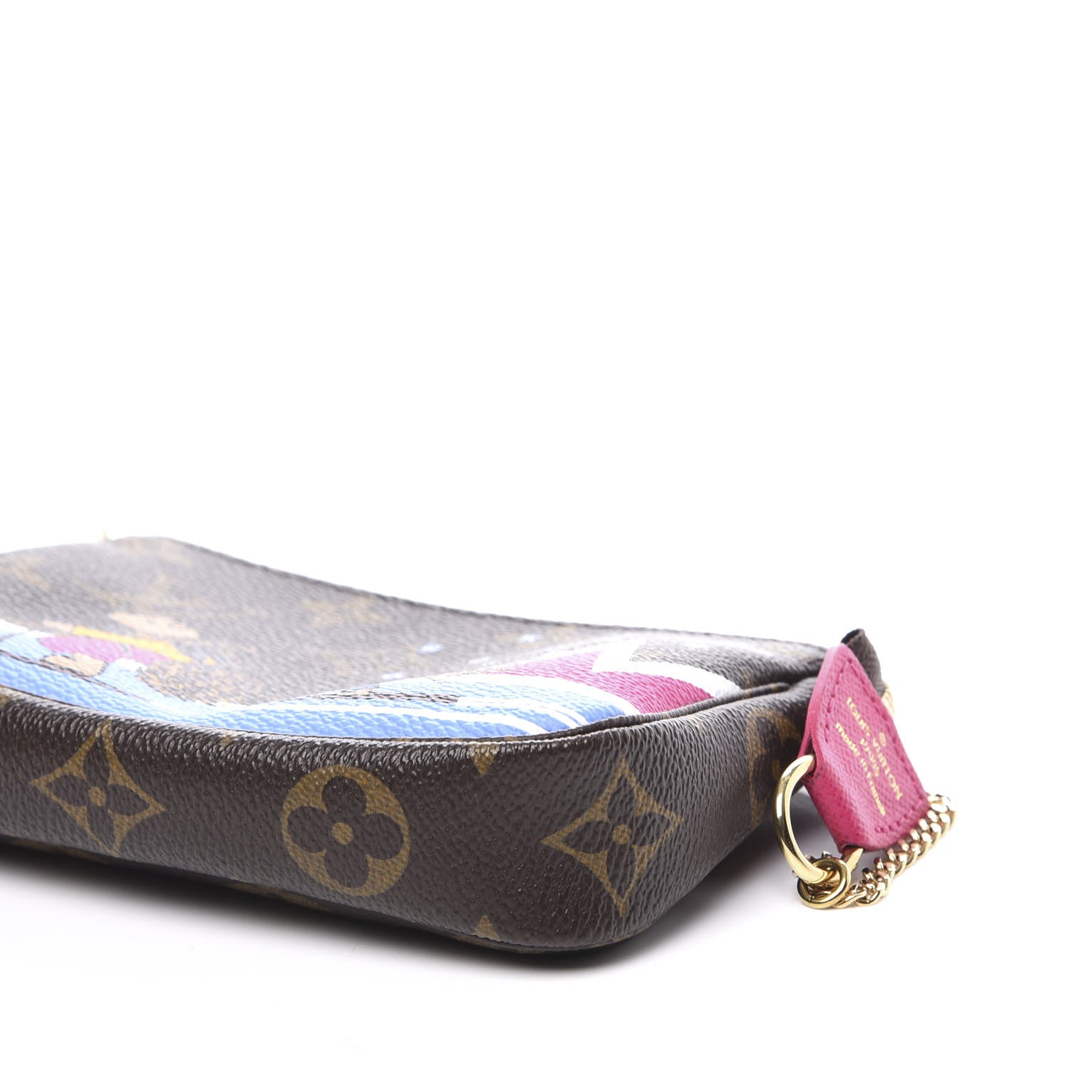 Louis Vuitton Monogram 2018 Christmas Animation Mini Bears Pochette Accessories 6 of 9