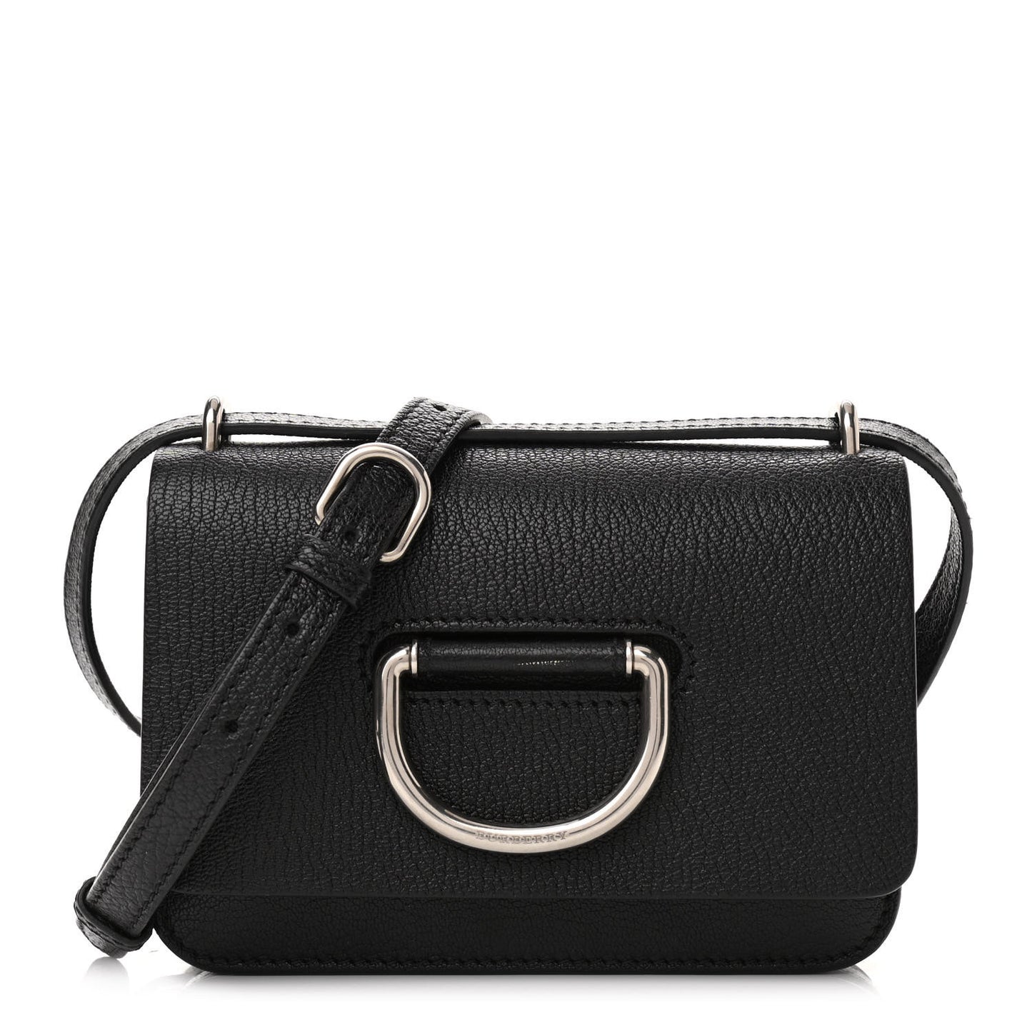 Goatskin Mini D-Ring Bag Black