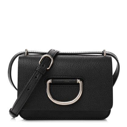 Burberry Goatskin Mini D-Ring Bag Black 1 of 10