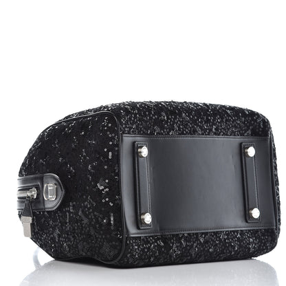 Louis Vuitton Sequin Monogram Sunshine Express Speedy Black 4 of 13