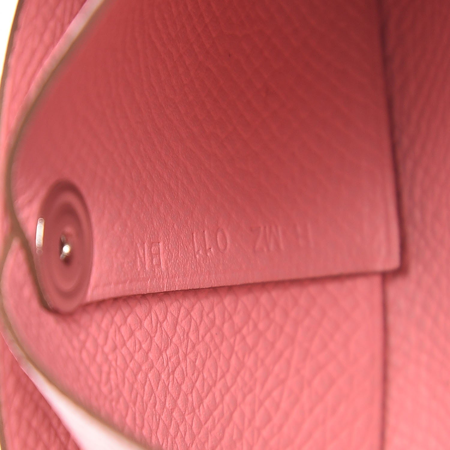 Hermes Epsom Bastia Coin Purse Rose Confetti 7 of 9