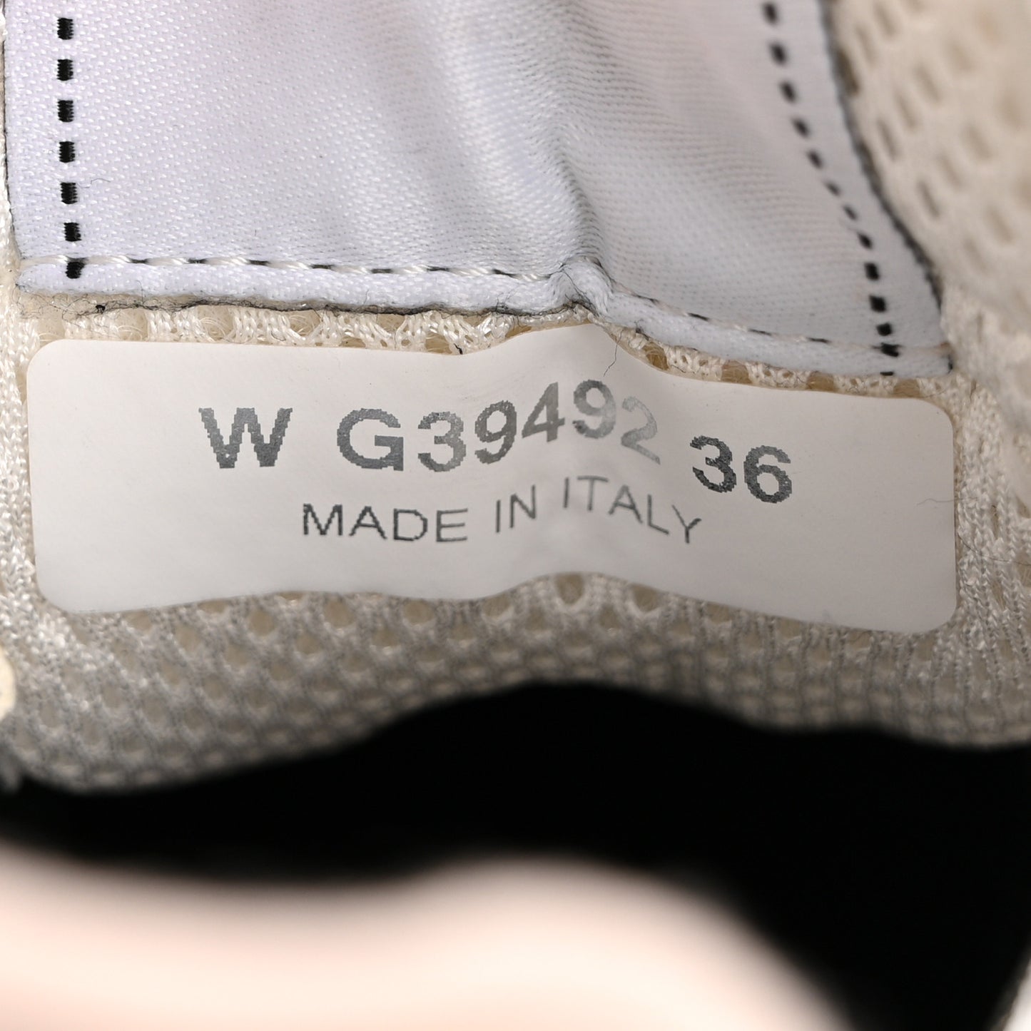 Suede Calfskin Fabric CC Sneakers 36 Dark Grey Light Pink