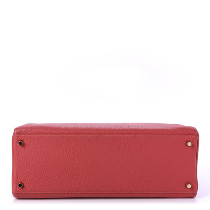 Hermes Togo Kelly Retourne 35 Rose Jaipur 7 of 35