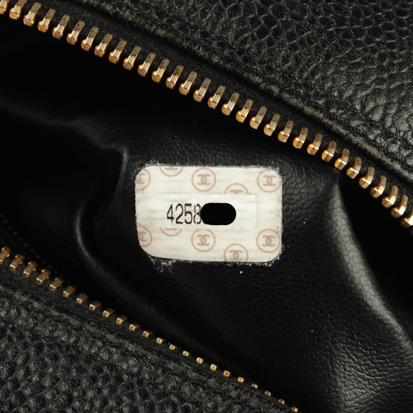 Caviar CC Large Cosmetic Case Black