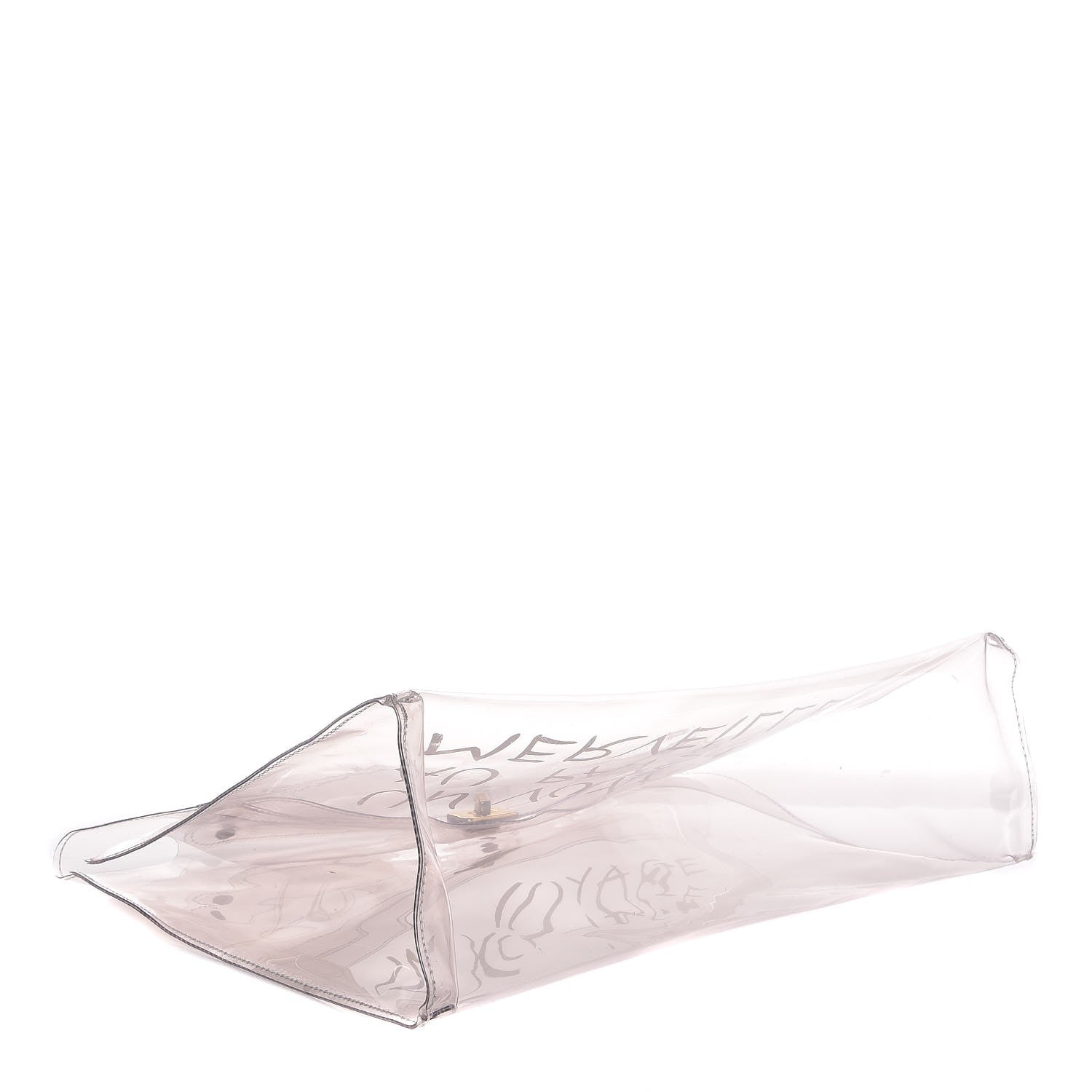Hermes Vinyl Souvenir De L'Exposition Kelly Transparent 4 of 5