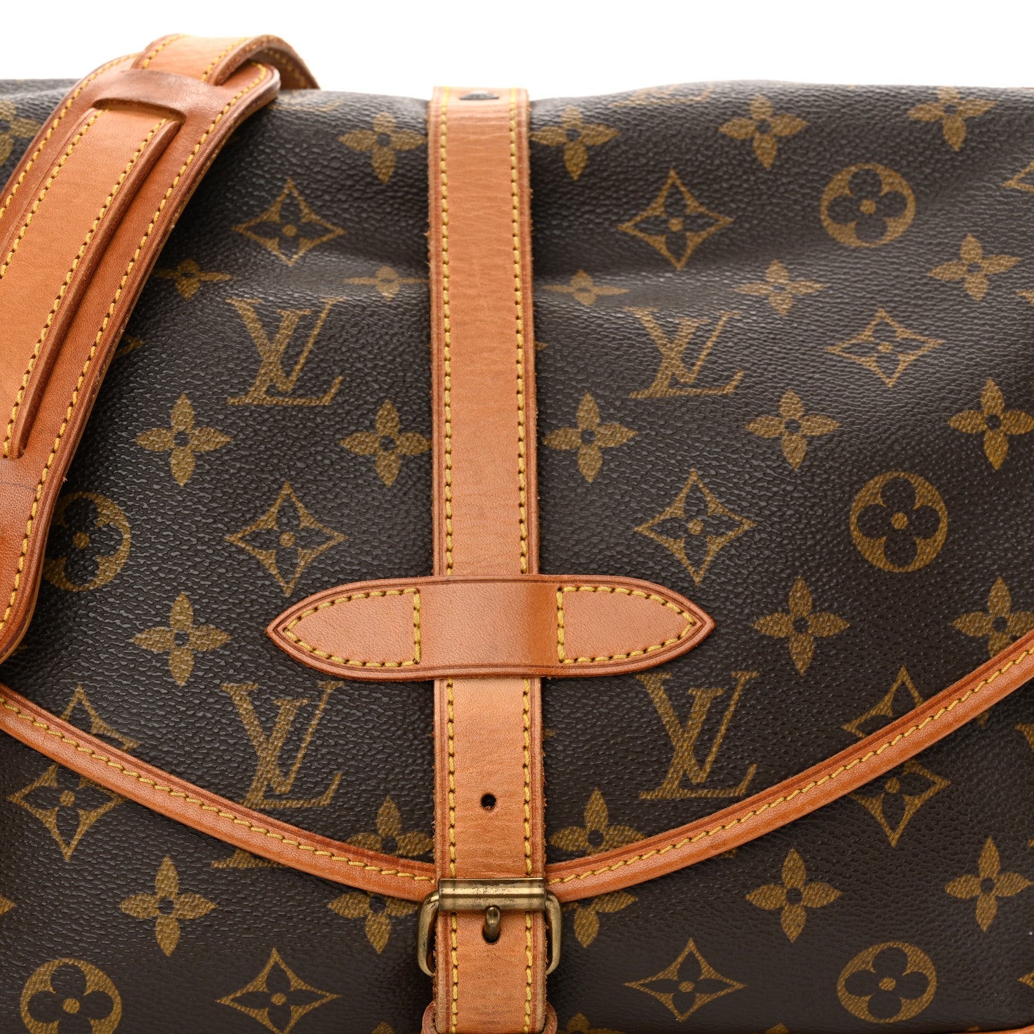 Louis Vuitton Monogram Saumur 30 8 of 13