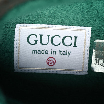 Gucci GG Supreme Monogram Mix Monogram Mens Rhyton Sneakers 10.5 Bordeaux Beige Ebony 7 of 9