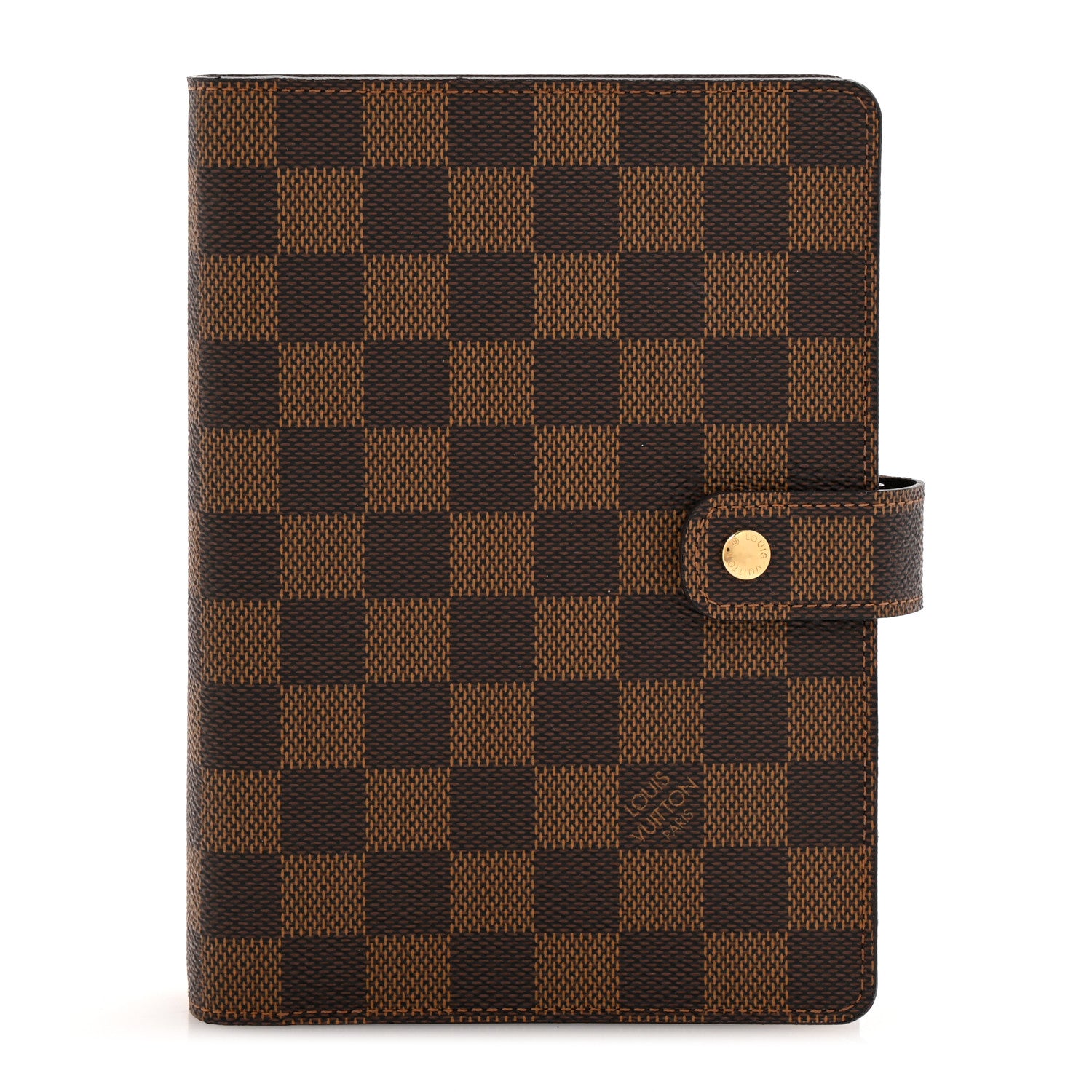 Louis Vuitton Damier Ebene Medium Ring Agenda Cover 1 of 10