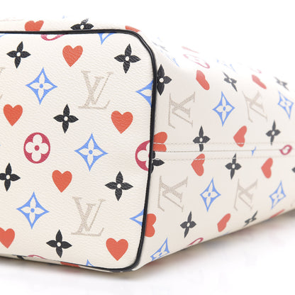 Louis Vuitton Game On Neverfull MM White 8 of 10