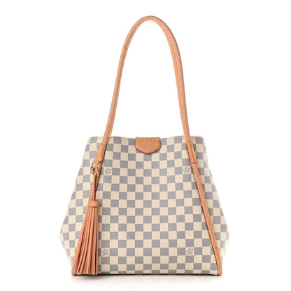 Louis Vuitton Damier Azur Propriano Rose Ballerine 1 of 11