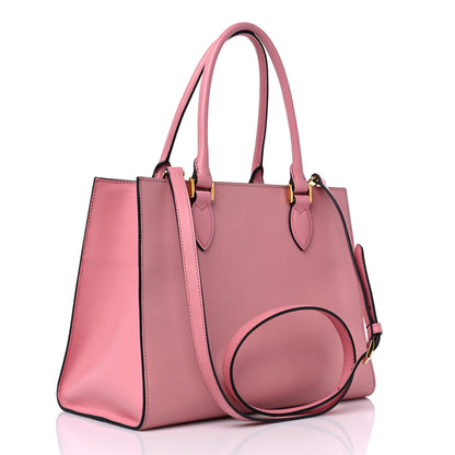 Prada Saffiano Soft Calfskin Tote Pesco 3 of 10