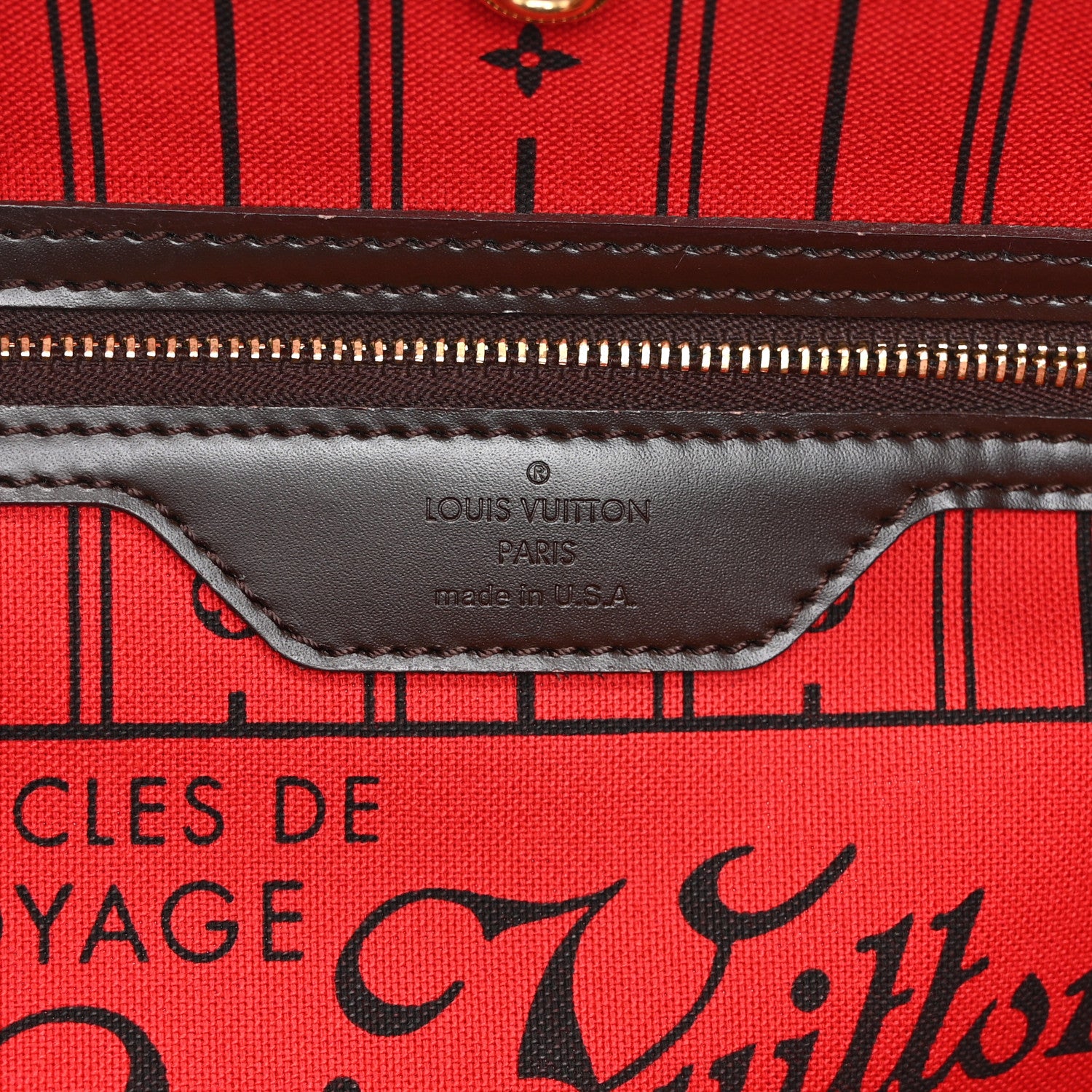 Louis Vuitton Damier Ebene Neverfull PM 6 of 10
