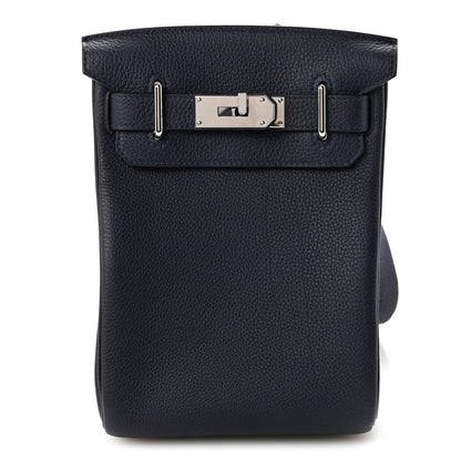Hermes Togo Hac A Dos PM Backpack Bleu Nuit 1 of 11