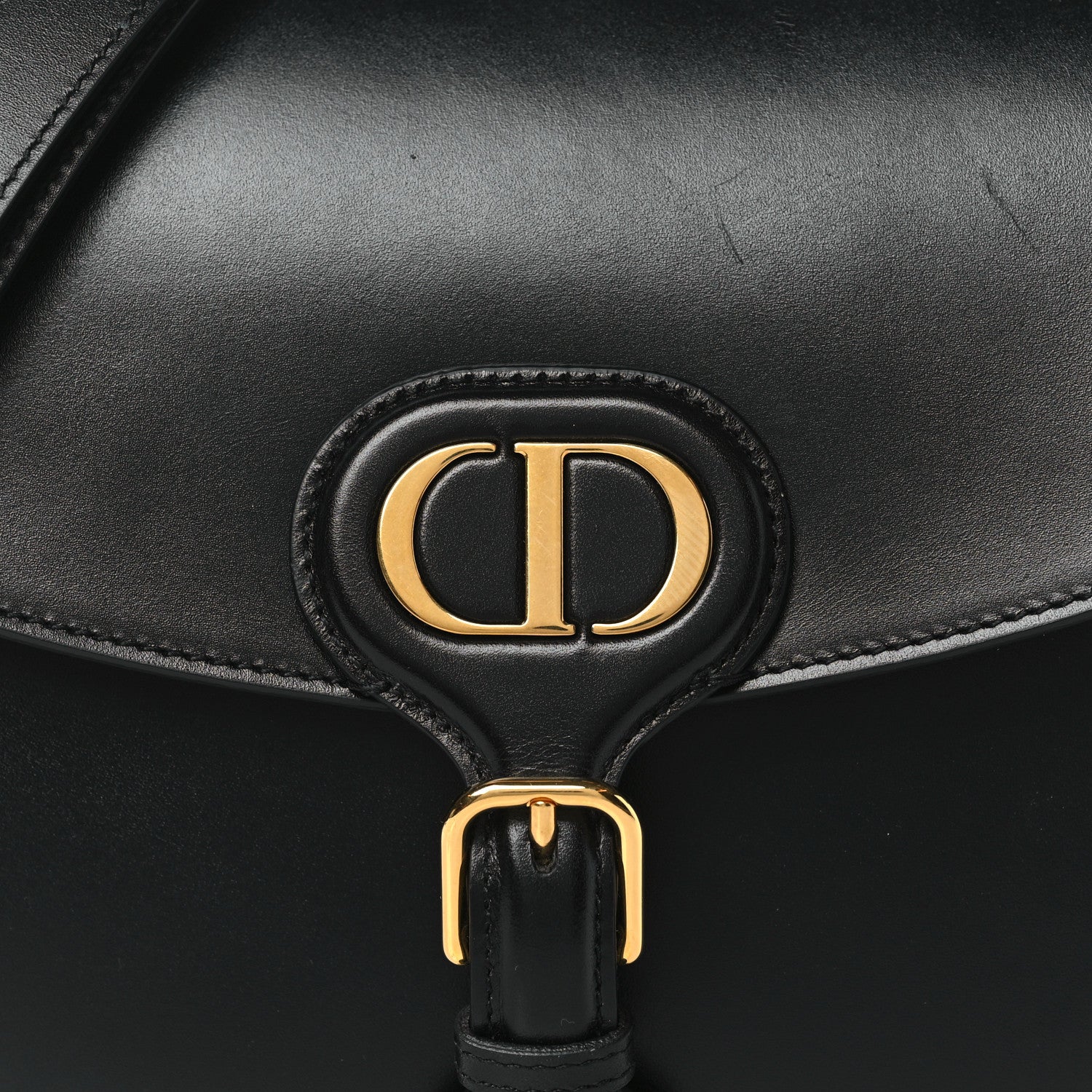 Christian Dior Box Calfskin Medium Bobby Flap Black 8 of 10