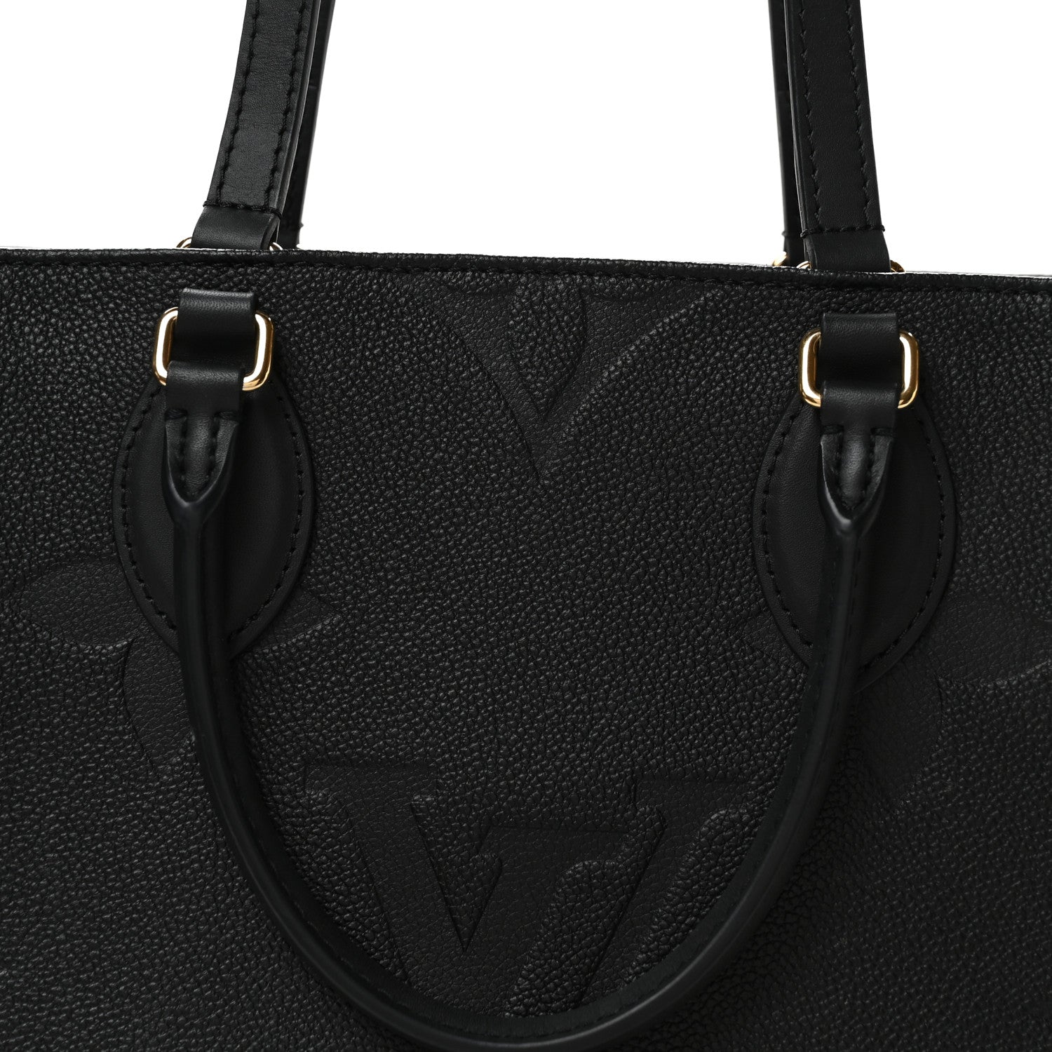 Louis Vuitton Empreinte Monogram Giant Onthego MM Black 7 of 10