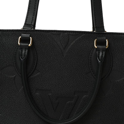 Louis Vuitton Empreinte Monogram Giant Onthego MM Black 7 of 10