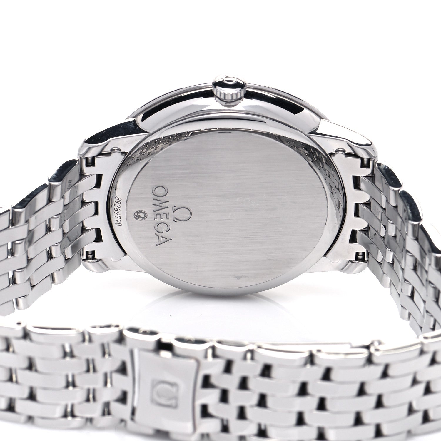 Omega Stainless Steel 37mm De Ville Prestige Co-Axial Automatic Watch Black 424.10.40.20.01.001 4 of 5