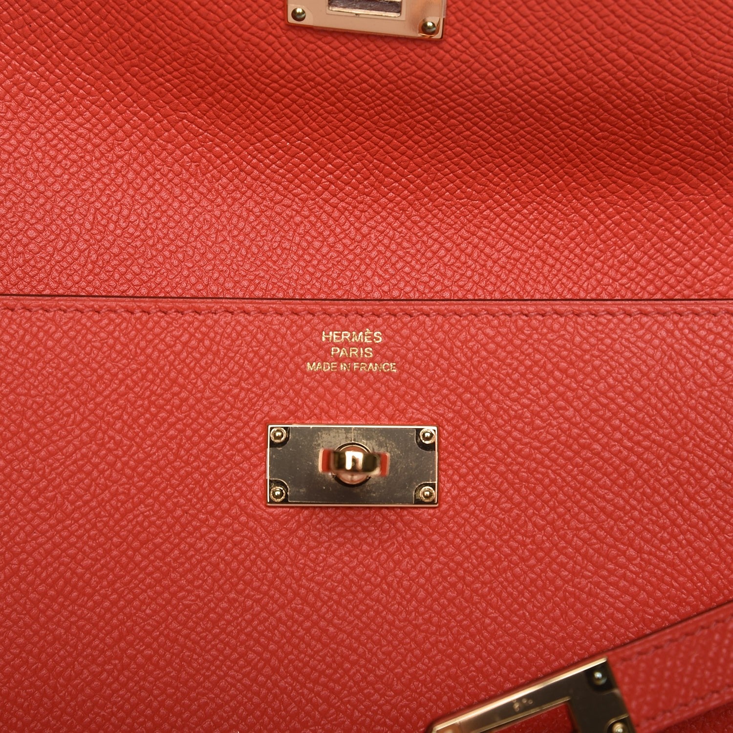 Hermes Epsom Kelly Longue Wallet Rose Jaipur 6 of 8