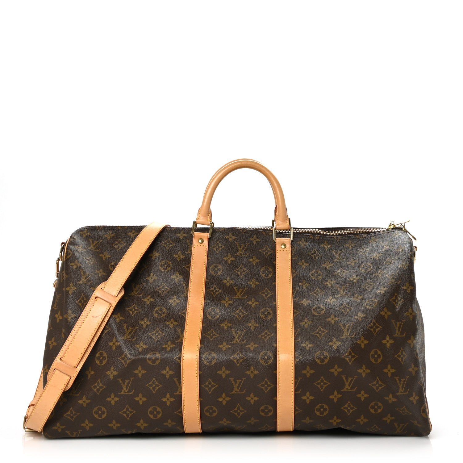 Louis Vuitton Monogram Keepall Bandouliere 55 1 of 12