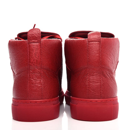 Balenciaga Agneau Areana Opaque Womens High Top Sneakers 41 Rouge Grenade 7 of 10