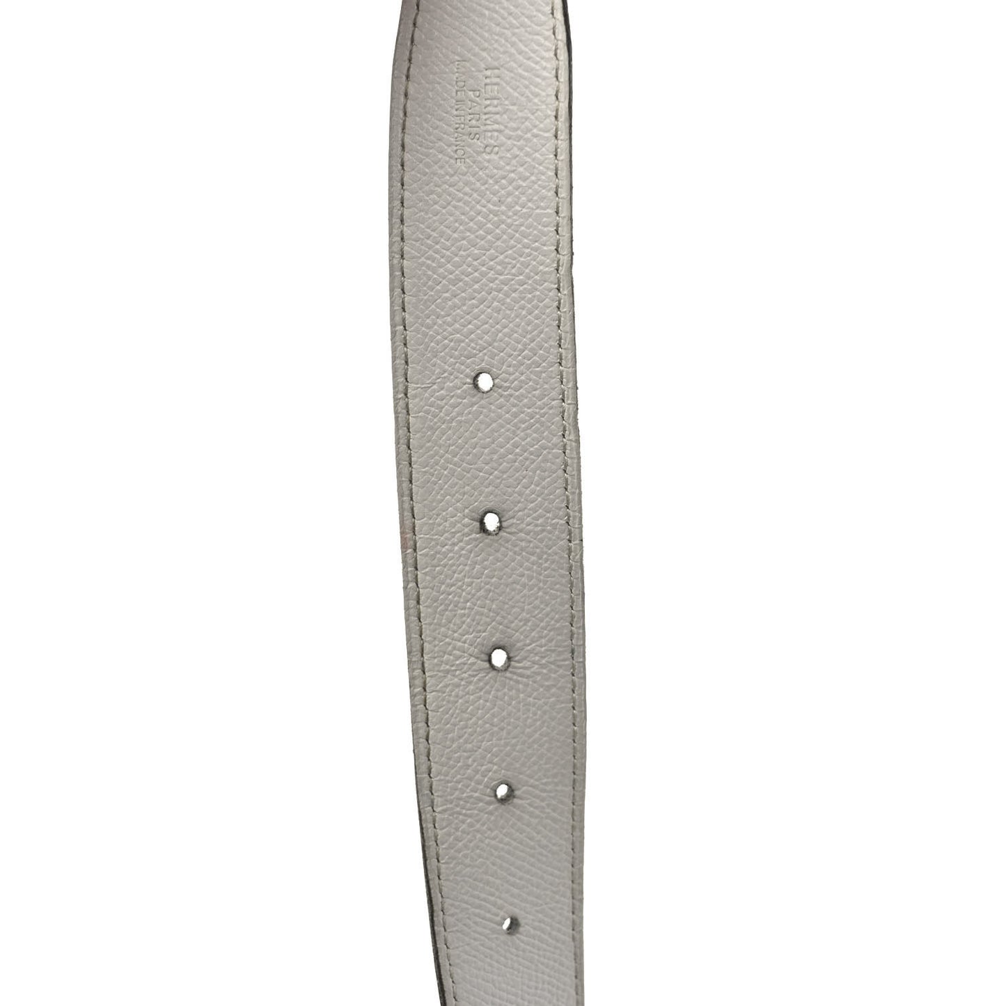Box Togo 32mm H Belt 85 White Blue Jean