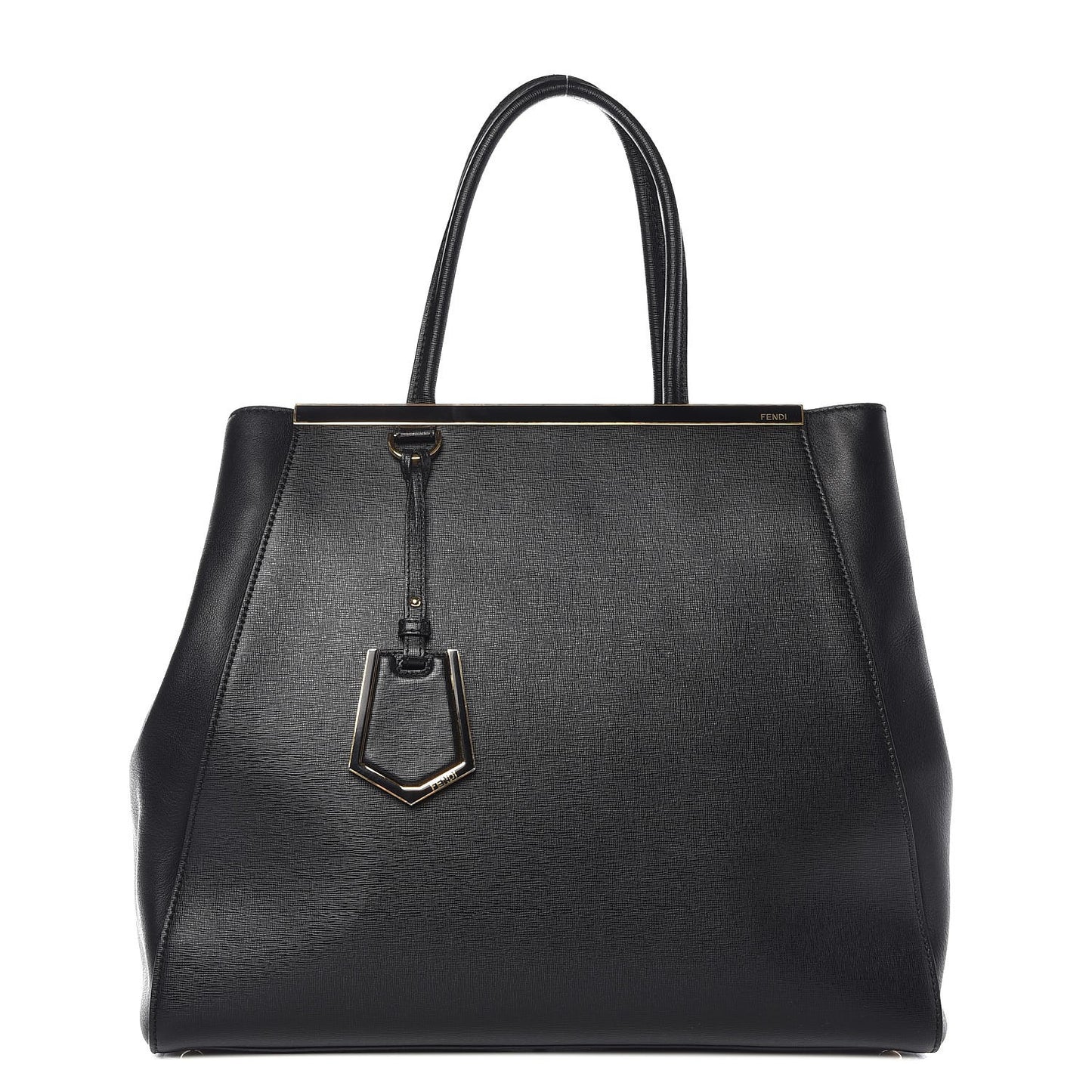 Vitello Elite Large 2Jours Tote Black